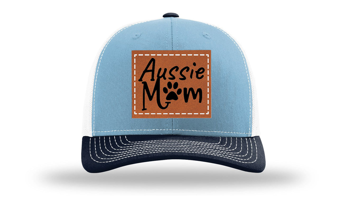 Aussie Mom Leather Patch Richardson 112 Hat