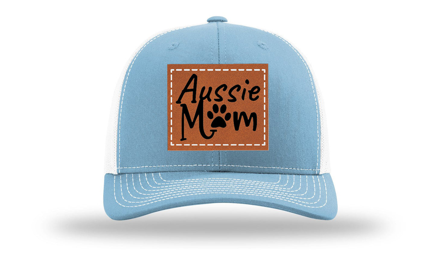Aussie Mom Leather Patch Richardson 112 Hat
