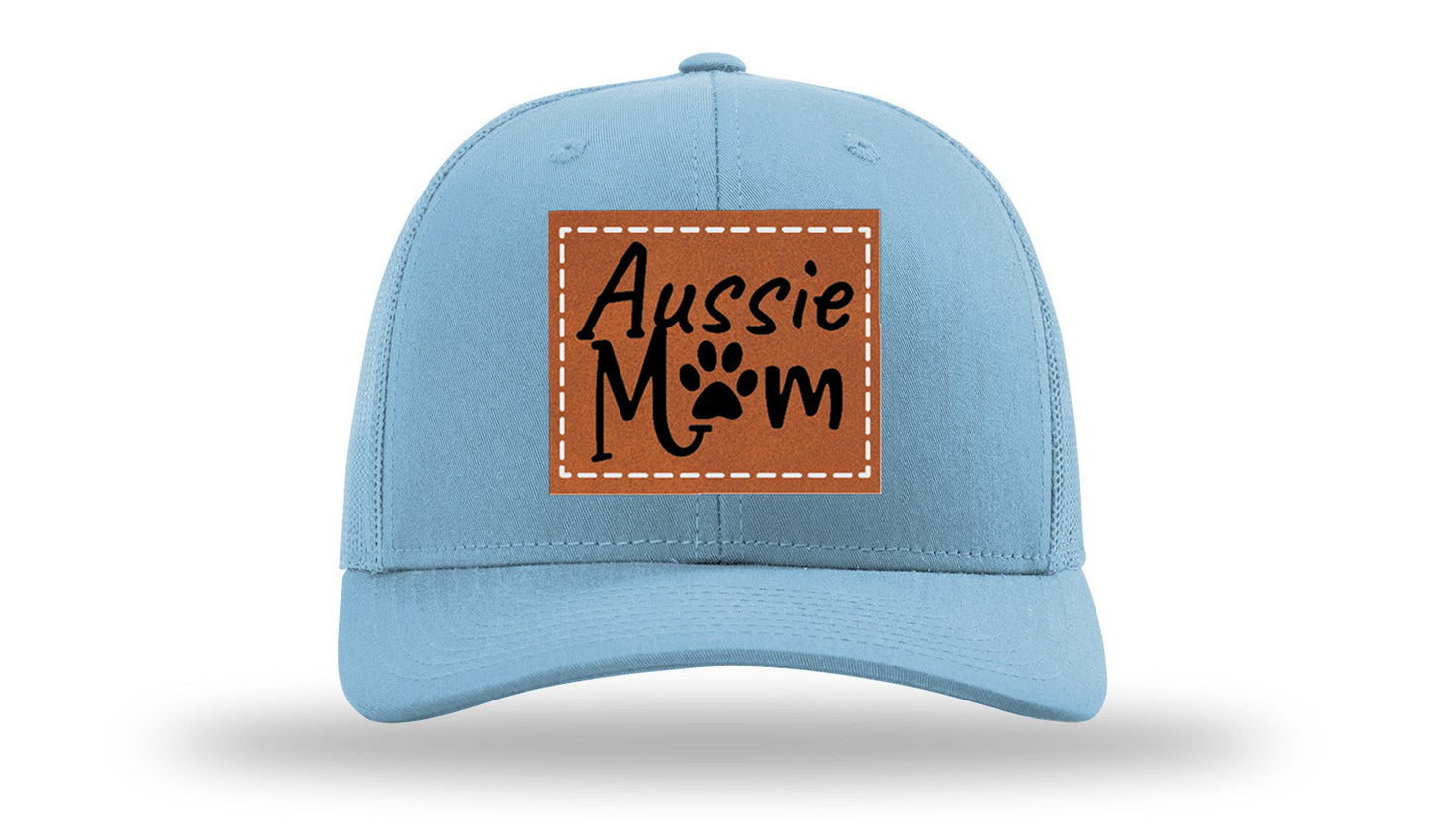Aussie Mom Leather Patch Richardson 112 Hat
