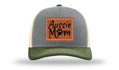 Aussie Mom Leather Patch Richardson 112 Hat
