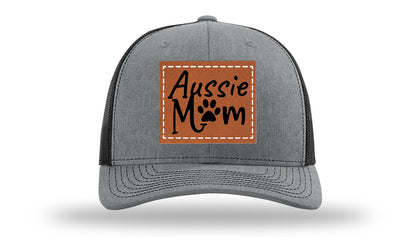 Aussie Mom Leather Patch Richardson 112 Hat