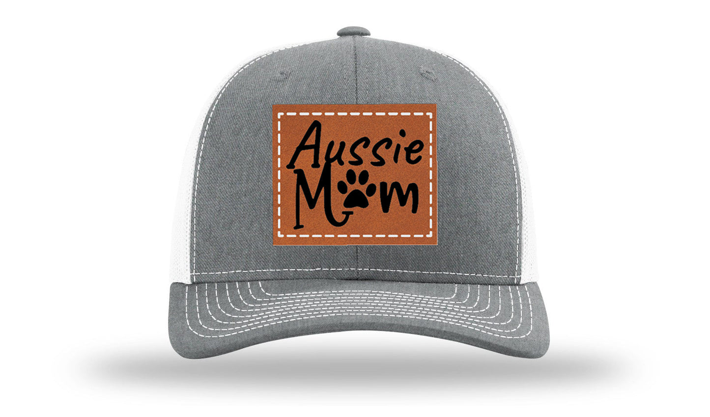 Aussie Mom Leather Patch Richardson 112 Hat