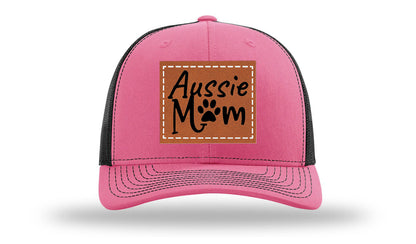 Aussie Mom Leather Patch Richardson 112 Hat