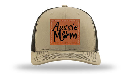 Aussie Mom Leather Patch Richardson 112 Hat