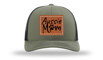 Aussie Mom Leather Patch Richardson 112 Hat