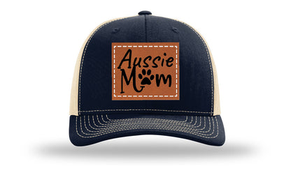 Aussie Mom Leather Patch Richardson 112 Hat