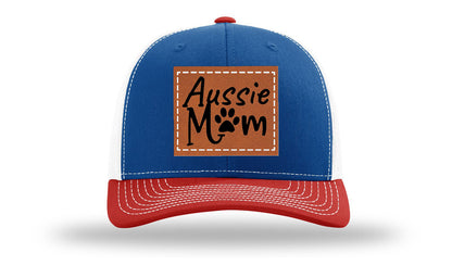 Aussie Mom Leather Patch Richardson 112 Hat