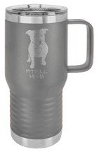 Load image into Gallery viewer, Pitbull Mama Laser Engraved Mug (Etched)

