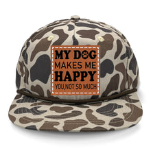 Load image into Gallery viewer, My Dog Makes Me Happy Leather Patch LOST Hat Co.

