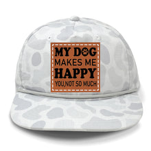 Load image into Gallery viewer, My Dog Makes Me Happy Leather Patch LOST Hat Co.
