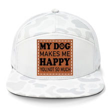 Load image into Gallery viewer, My Dog Makes Me Happy Leather Patch LOST Hat Co.
