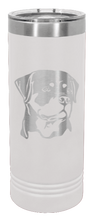 Load image into Gallery viewer, Rottweiler Laser Engraved Skinny Tumbler (Etched)
