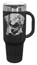 Load image into Gallery viewer, Rottweiler 40oz Handle Mug Laser Engraved
