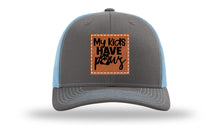 Load image into Gallery viewer, My Kids Have Paws Leather Patch Richardson 112 Hat
