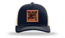 Load image into Gallery viewer, My Kids Have Paws Leather Patch Richardson 112 Hat

