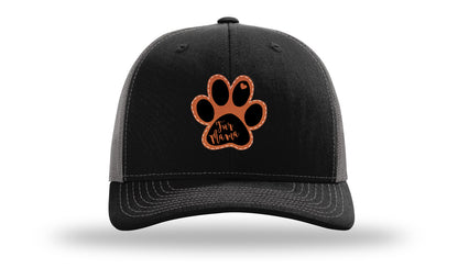 Fur Mama Leather Patch Richardson 112 Hat-Black / Charcoal
