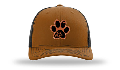 Fur Mama Leather Patch Richardson 112 Hat-Caramel / Black