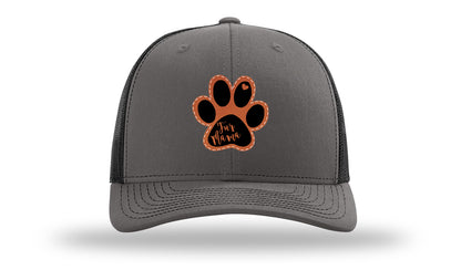 Fur Mama Leather Patch Richardson 112 Hat-Charcoal / Black