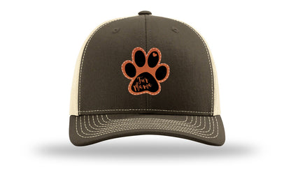 Fur Mama Leather Patch Richardson 112 Hat-Chocolate Chip/  Birch