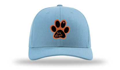Fur Mama Leather Patch Richardson 112 Hat-Columbia Blue