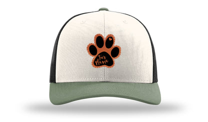 Fur Mama Leather Patch Richardson 112 Hat-Cream / Black / Loden