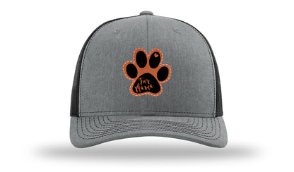 Fur Mama Leather Patch Richardson 112 Hat-Heather Grey / Black