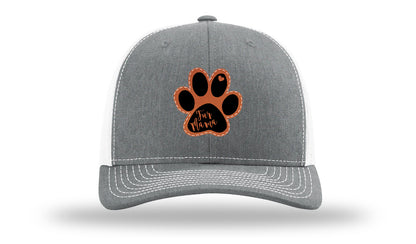 Fur Mama Leather Patch Richardson 112 Hat-Heather Grey / White