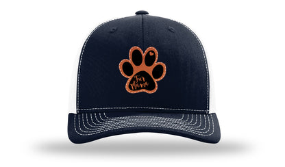 Fur Mama Leather Patch Richardson 112 Hat-Navy / White