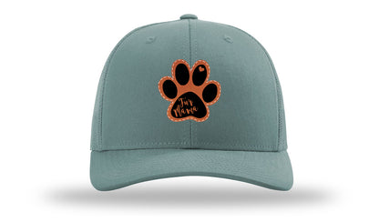 Fur Mama Leather Patch Richardson 112 Hat-Smoke Blue