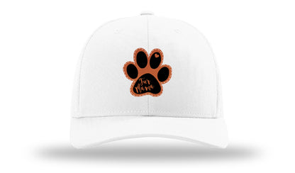 Fur Mama Leather Patch Richardson 112 Hat-White