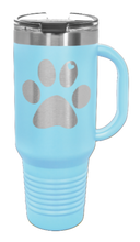 Load image into Gallery viewer, Paw Love 40oz Handle Mug Laser Engraved
