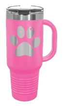 Load image into Gallery viewer, Paw Love 40oz Handle Mug Laser Engraved
