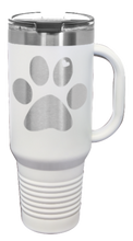 Load image into Gallery viewer, Paw Love 40oz Handle Mug Laser Engraved
