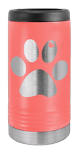 Load image into Gallery viewer, Paw Love Laser Engraved Slim Can Insulated Koosie
