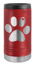 Load image into Gallery viewer, Paw Love Laser Engraved Slim Can Insulated Koosie
