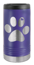 Load image into Gallery viewer, Paw Love Laser Engraved Slim Can Insulated Koosie
