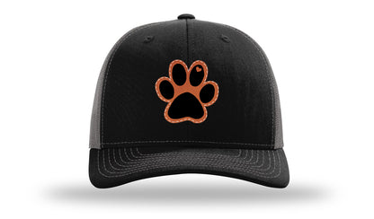 Paw Love Leather Patch Richardson 112 Hat-Black / Charcoal