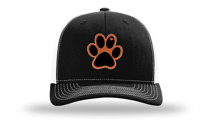 Paw Love Leather Patch Richardson 112 Hat-Black / White