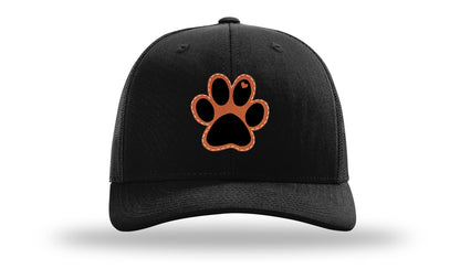 Paw Love Leather Patch Richardson 112 Hat-Black