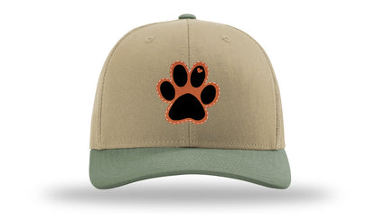 Paw Love Leather Patch Richardson 112 Hat-Khaki / Loden - CMB
