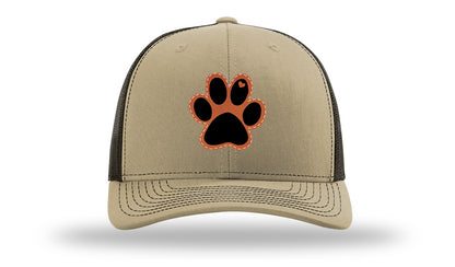Paw Love Leather Patch Richardson 112 Hat-Khaki / Coffee
