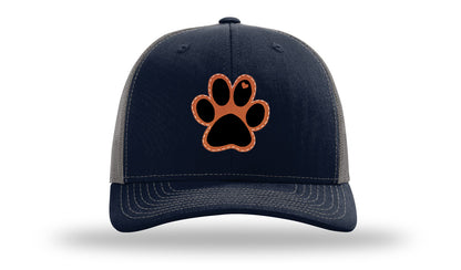 Paw Love Leather Patch Richardson 112 Hat-Navy / Charcoal