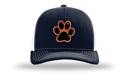 Paw Love Leather Patch Richardson 112 Hat-Navy / White