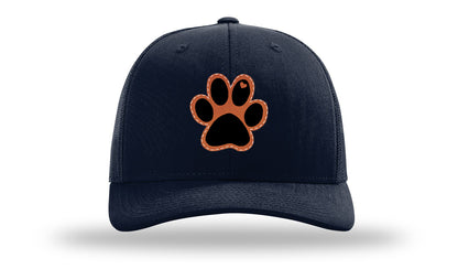 Paw Love Leather Patch Richardson 112 Hat-Navy