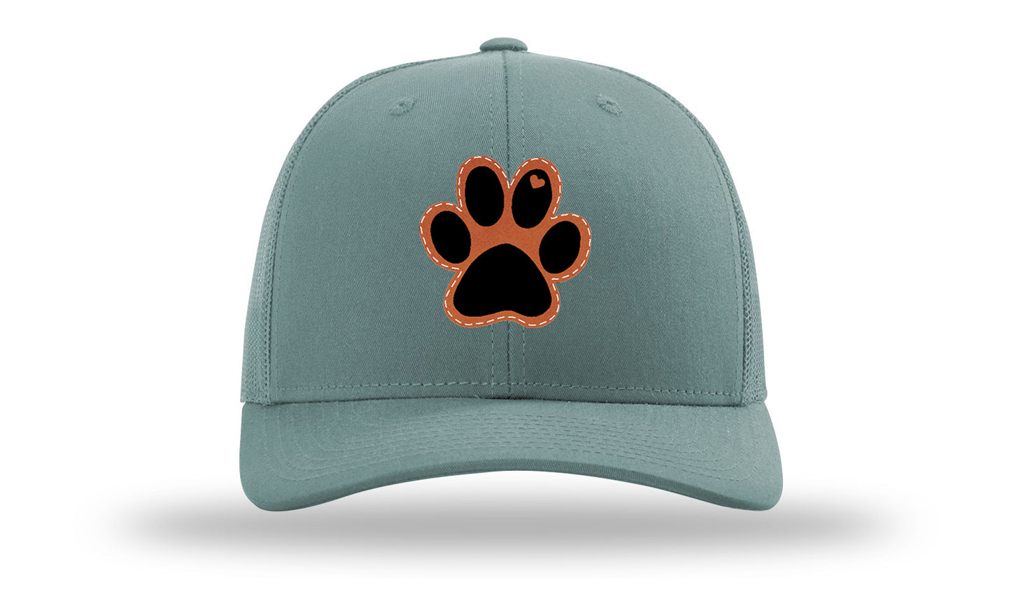 Paw Love Leather Patch Richardson 112 Hat-Smoke Blue