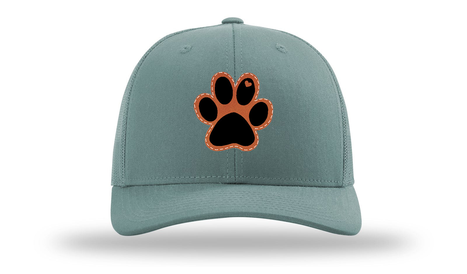 Paw Love Leather Patch Richardson 112 Hat-Smoke Blue