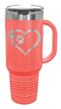 Load image into Gallery viewer, Puppy Love 40oz Handle Mug Laser Engraved
