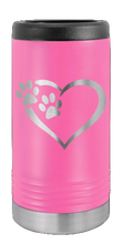 Load image into Gallery viewer, Puppy Love Laser Engraved Slim Can Insulated Koosie
