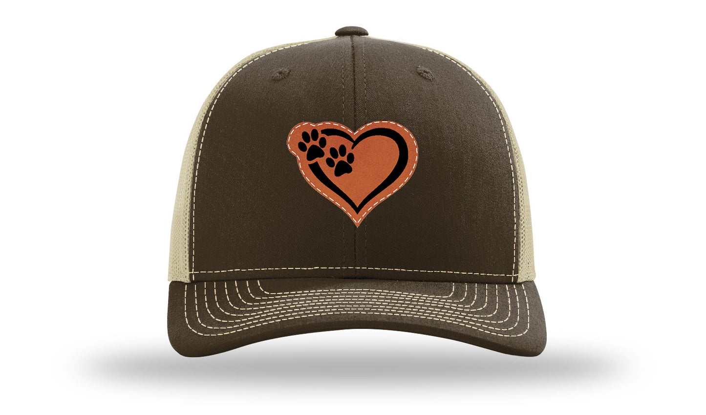 Puppy Love Leather Patch Richardson 112 Hat-Brown / Khaki