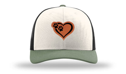 Puppy Love Leather Patch Richardson 112 Hat-Cream / Black / Loden